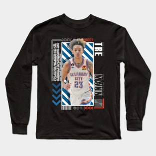 Tre Mann Paper Poster Version 10 Long Sleeve T-Shirt